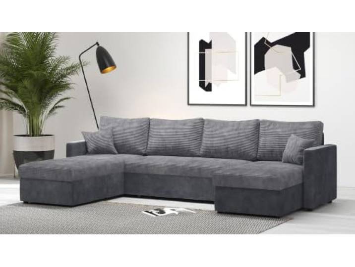 KONSTANTA Wohnlandschaft Sofa ER 2 Boxspringsofa 290 cm Boxspringmatratze Bettkasten Schlaffunktion