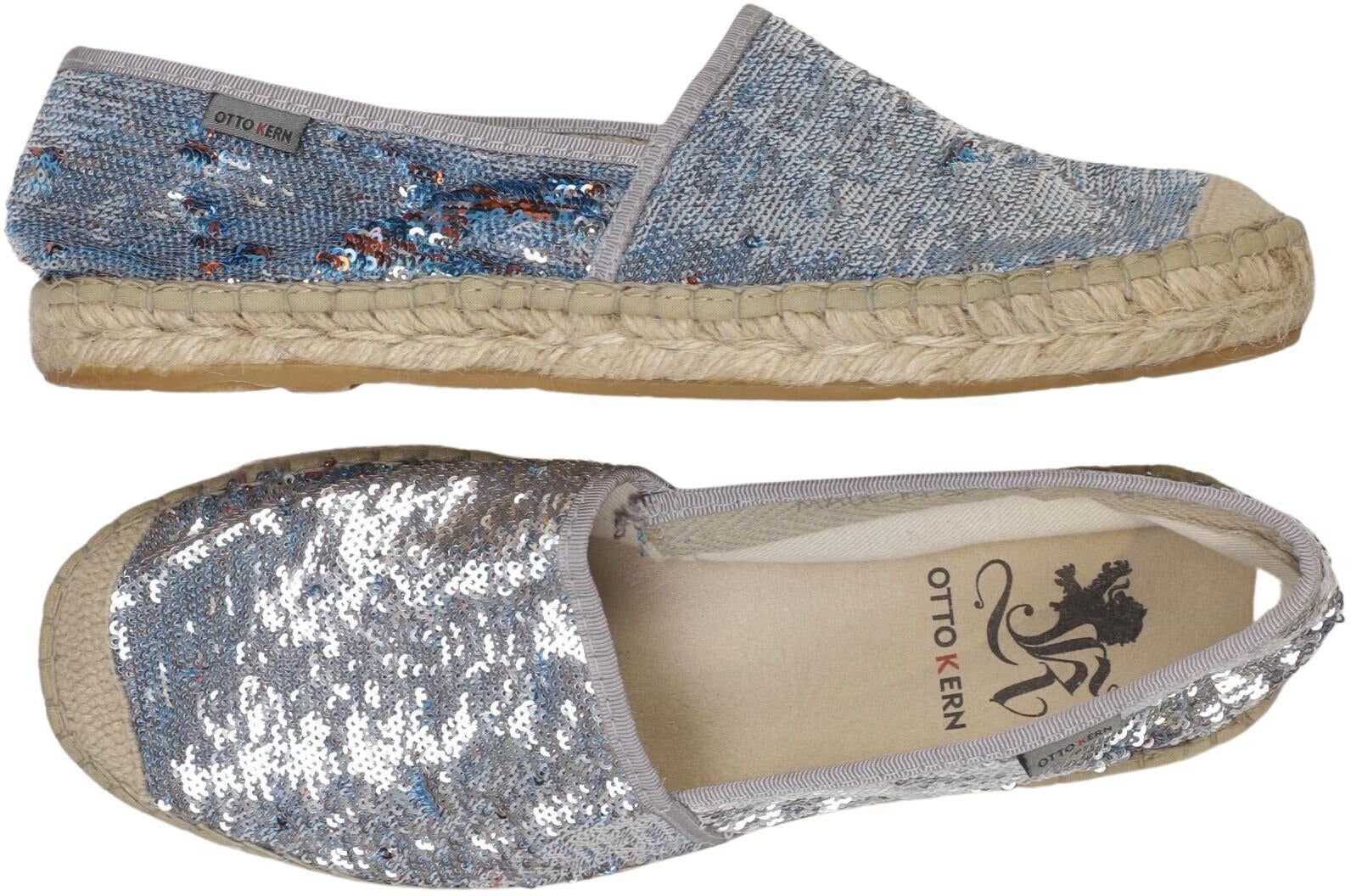 Otto Kern Damen Halbschuh, Silber, Gr. EU 37, kein / Etikett - Second Hand