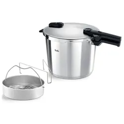 Fissler Schnellkochtopf Vitaquick Premium 10 Liter Edelstahl Silber l