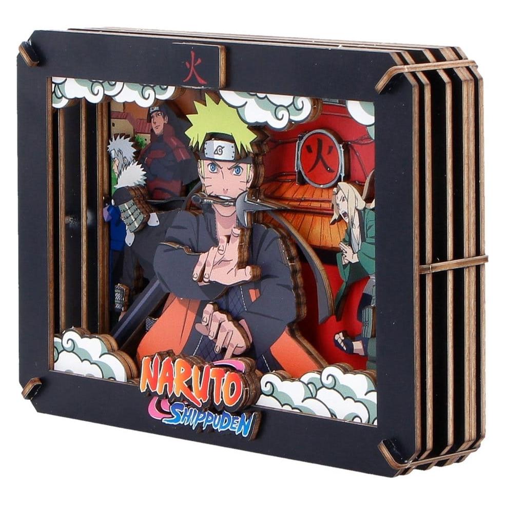Nemesis Now Naruto maquette Wooden Theatre Hokage (Medium) 10 cm (NEMN-C7667B26)
