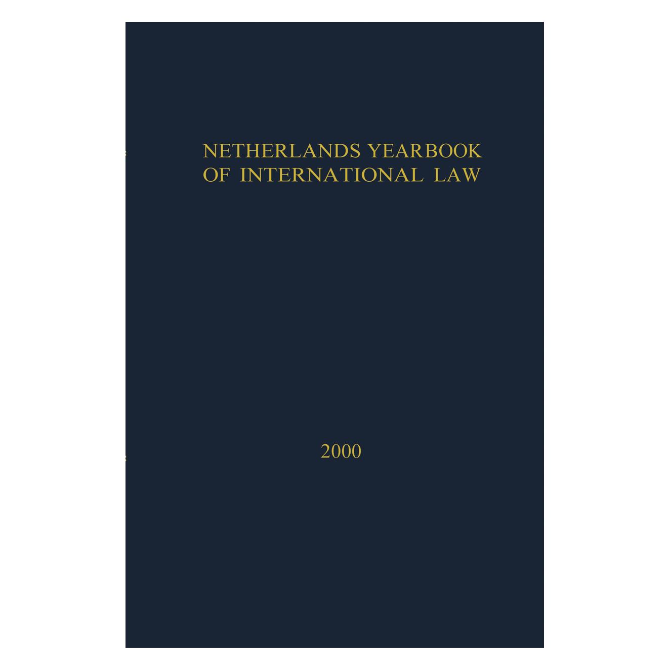 T.M.C. Asser Press Netherlands Yearbook of International Law:2000 (Englisch, Hardcover, K. Peters, M. A. Fitzmaurice) (9789067041430)