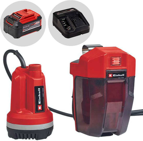 Einhell GE-PP 18RB Li - Pompe immergée à batterie 18V 5.2Ah