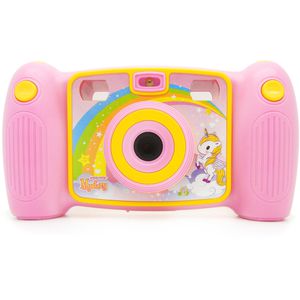 Kiddypix Mystery Kinderkamera, pink, ab 3 Jahre, 1,3 MP, 720p, 2'' Display, mit microSD-Kartenslot