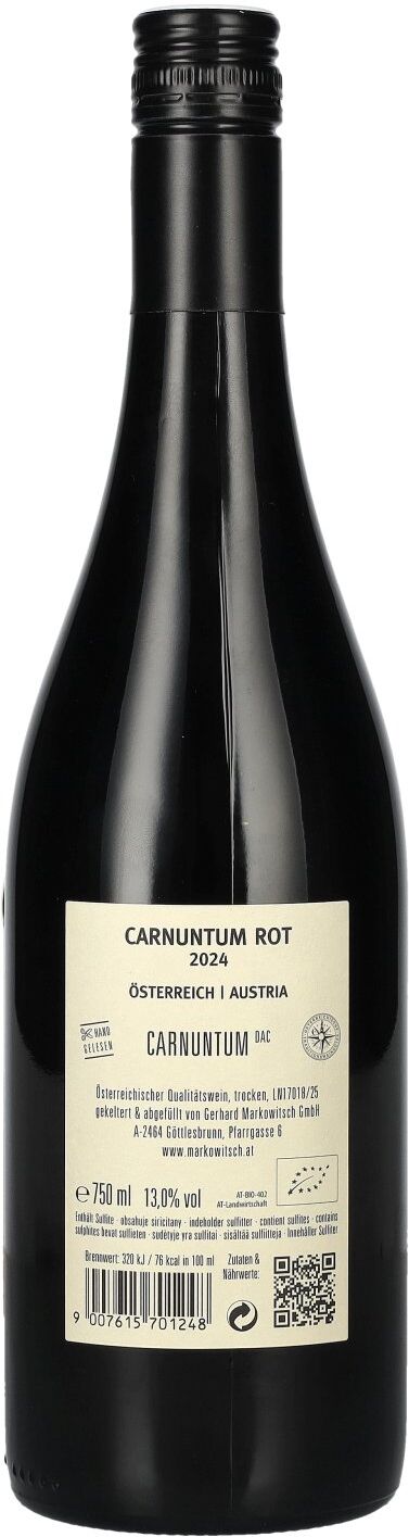 Markowitsch Wein Markowitsch Carnuntum Rot 2024 13% Vol. 0,75l