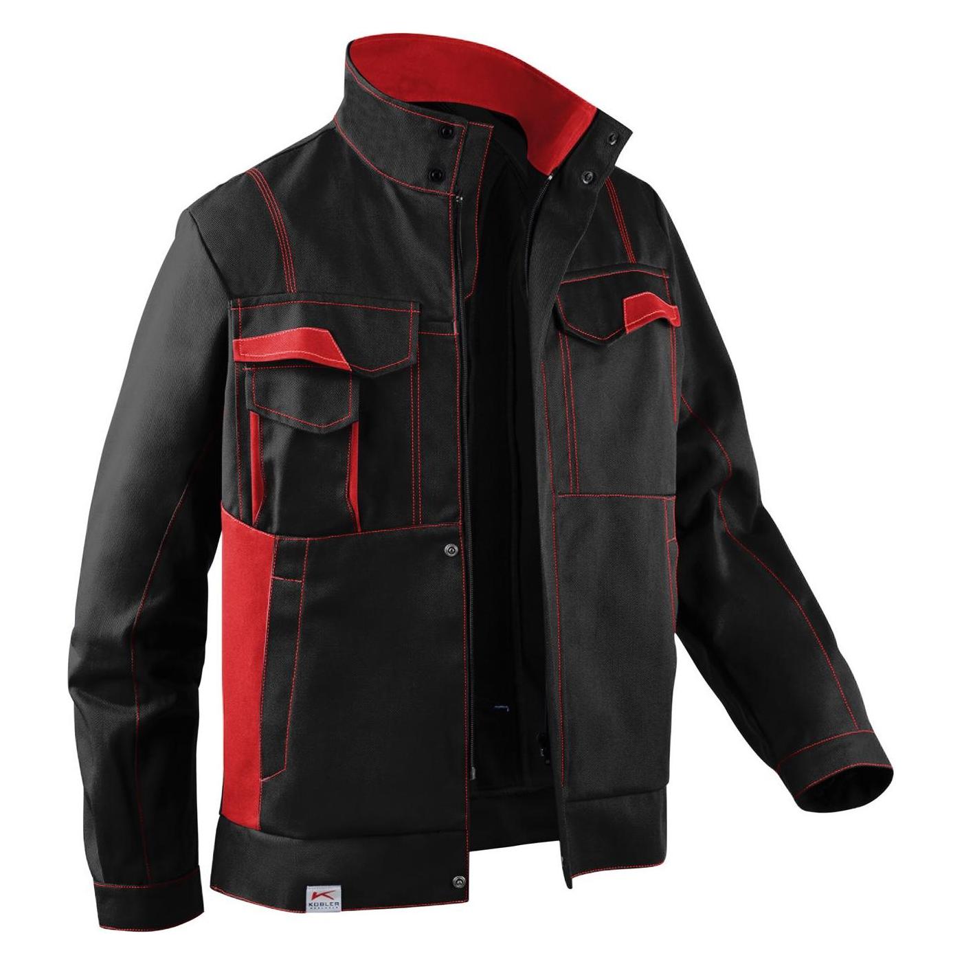 Kübler Image Dress New Design Jacke Schwarz/Mittelrot 64 (64) (210141)