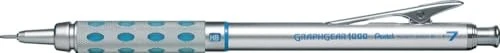 Pentel Graphgear 1000 PG101 Druckbleistifte silber HB 0,7 mm, 1 St.