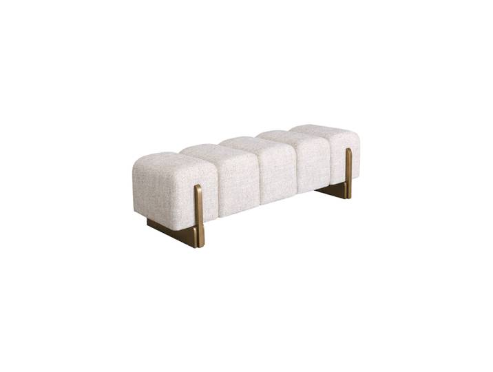 Design Sitzbank „Caleo“ Cream Tweed Richmond Interiors