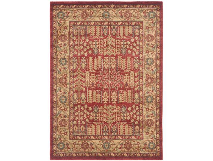 Tapis traditionnel en polypropylène rouge/beige, 122 x 170 cm
