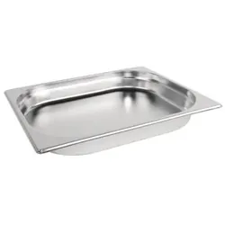 Vogue GN-Behälter Edelstahl 4cm GN1/2