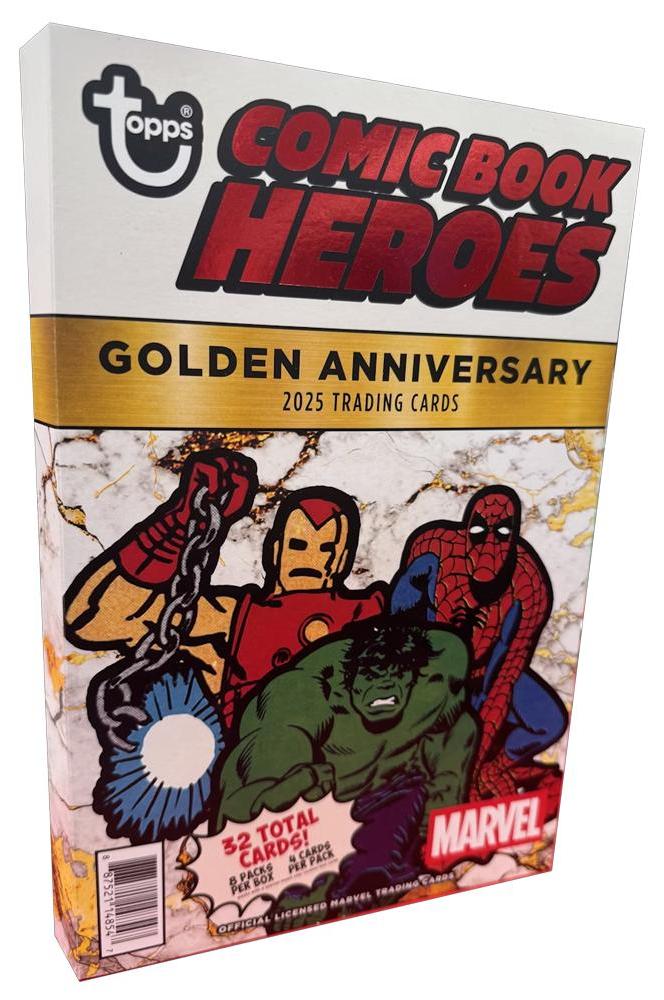2025 Marvel Comic Book Heroes 1975 Anniversary Hobby Box Englisch
