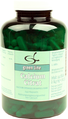 11 A Nutritheke GmbH CALCIUMCITRAT Kapseln 200.2 g 07559555