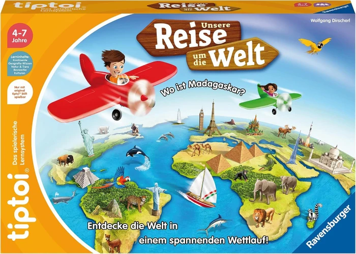 Ravensburger tiptoi Unsere Reise um die Welt
