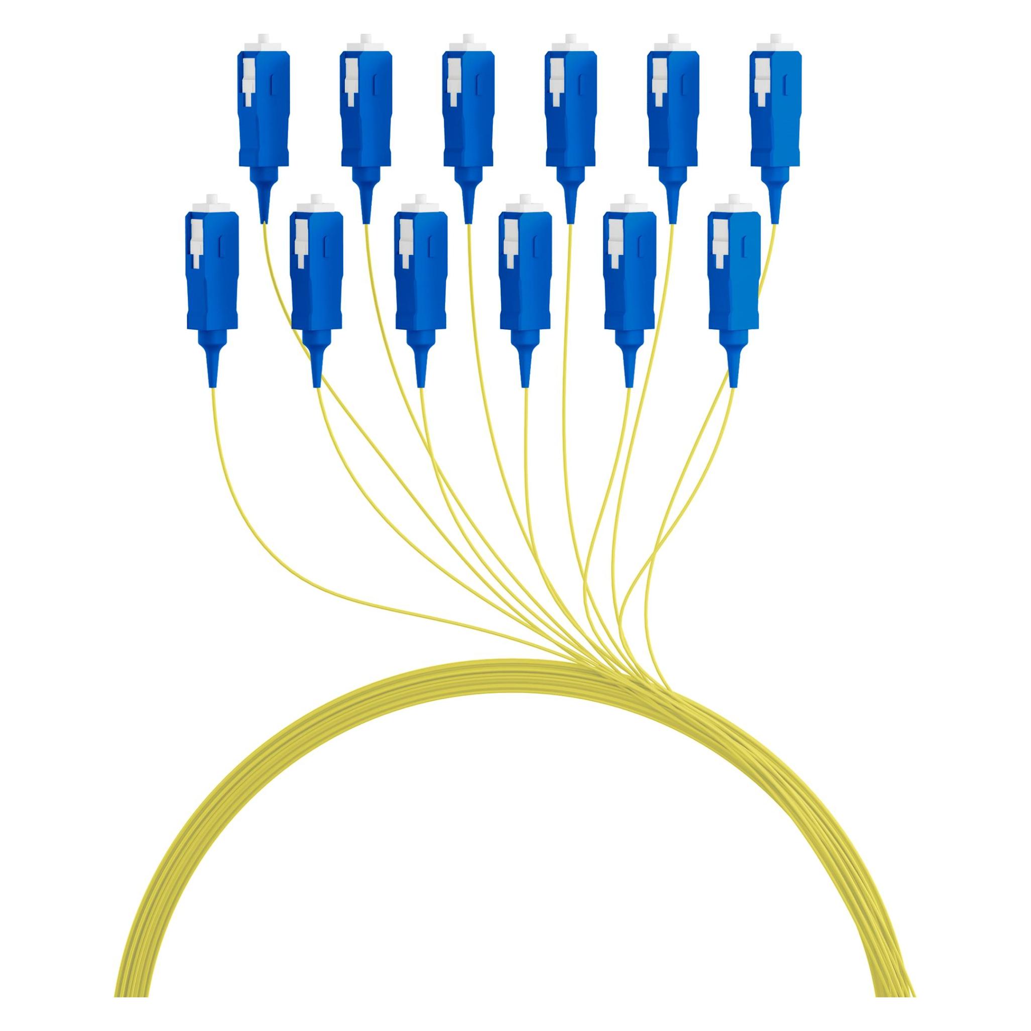 EFB Elektronik O1023.2 2m 12x SC Gelb Glasfaserkabel (2 m) (O1023.2)