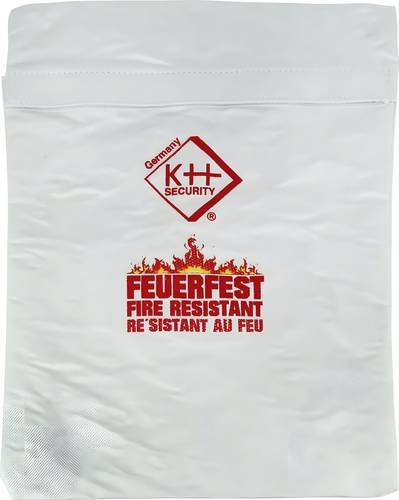 Kh-security 290148 Feuerfeste Dokumententasche