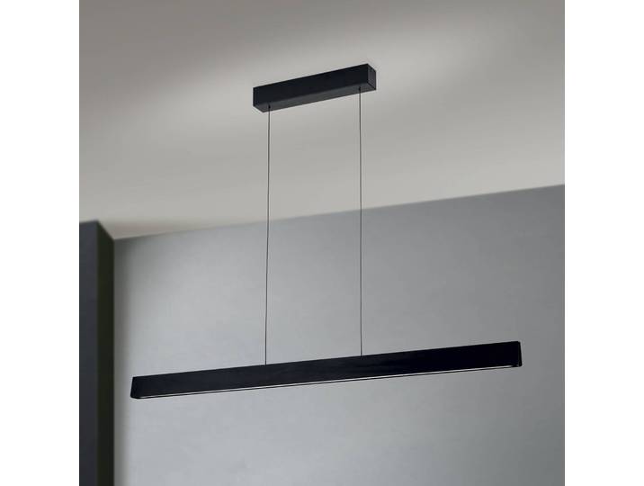 ORION Hängelampe Tara, dimmbar, schwarz, für Wohn- / Esszimmer, Aluminium, Modern