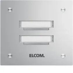 Elcom 5202280 KVM-2/1 Klingelplatte 2/1 UP ESTA
