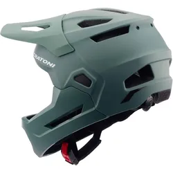 Cratoni MadCat Kinder Fahrradhelm sage matt