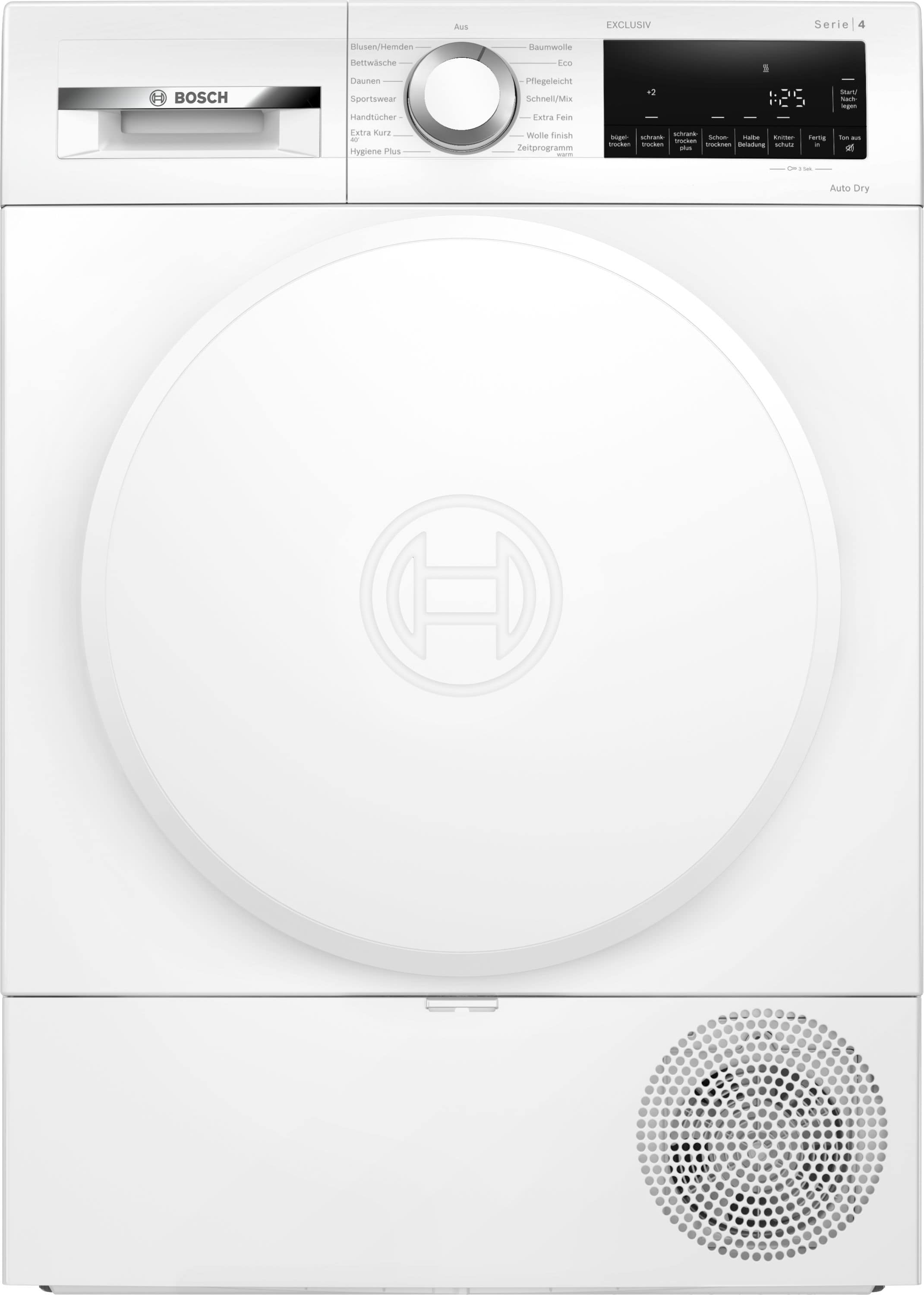Bosch Serie 4 WQA233C9K Wärmepumpen Trockner Frontlader jetzt zusätzlich 75¤ Cashback sichern*!