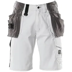 MASCOT Zafra Shorts mit Hängetaschen HARDWEAR Weiß 46 - 09349-154-06-C46 - Weiß