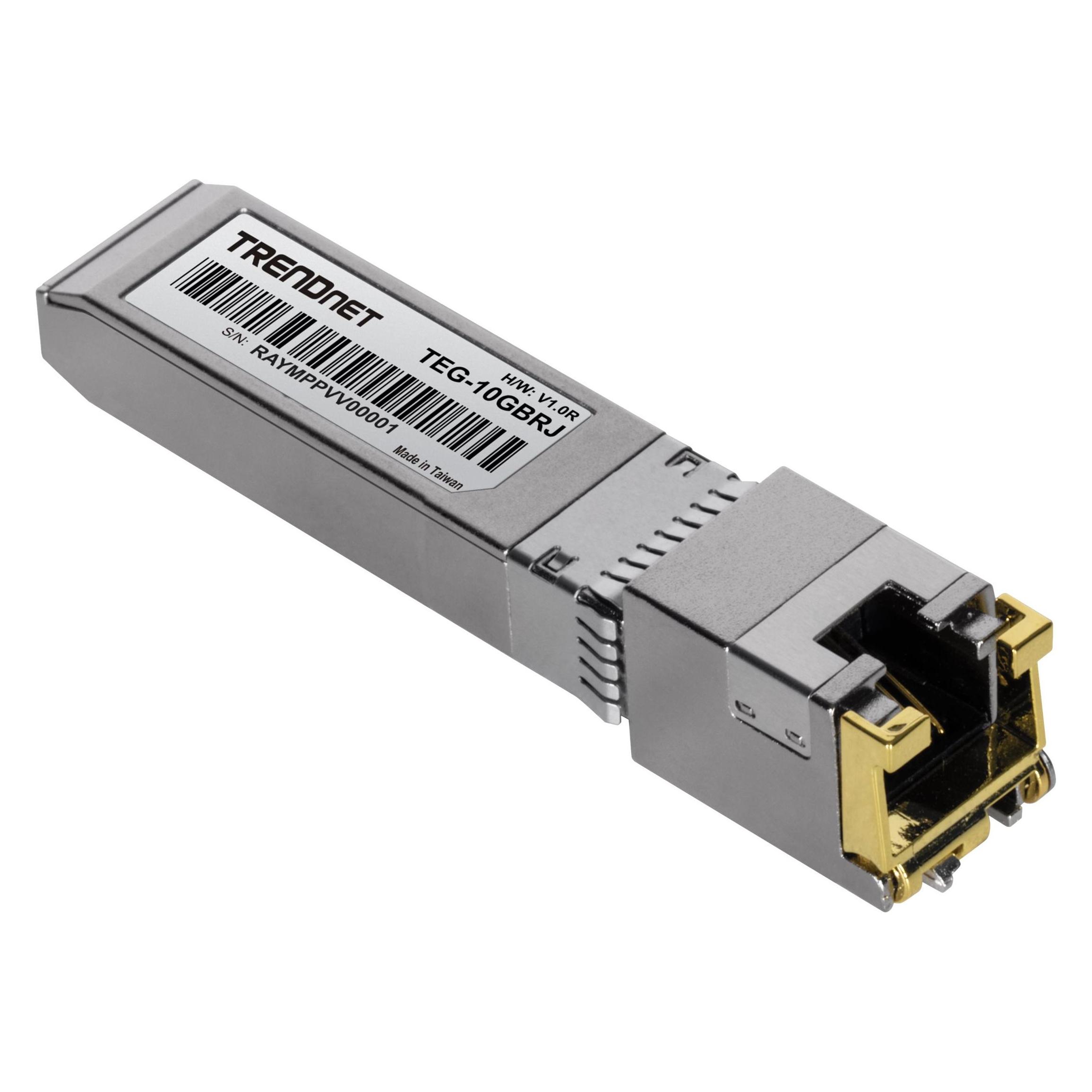 Trendnet 10G RJ-45 Copper SFP+ Module (TEG-10GBRJ)