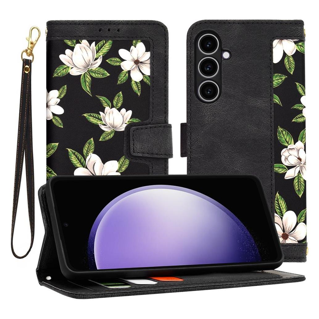 Techsuit - FlipCraft - Samsung Galaxy S23 FE - Flowers of the Dawn (Samsung Galaxy S23 FE) (56350981)