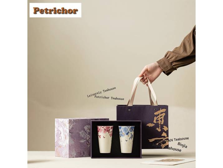 Paire de cendres peintes à la main de 245ml, tasse de Cola, tasse de bière, bouteille de boisson, tasse à thé à bulles, pichet d'eau froide et chaude, artisanat de thé domestique