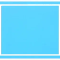 Clairefontaine Zeichenpapier Tulipe 50x65 cm, Packung mit 50 Blatt - Türkis 960279C