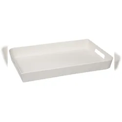 FIVE - Melamin-Tablett 45x30 cm in Beige