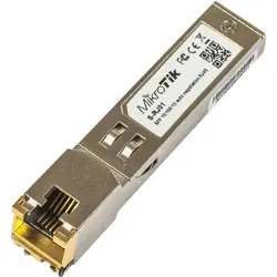 MikroTik S-RJ01. Ethernet Schnittstellen Typ: Gigabit Ethernet, Ethernet LAN Datentransferraten: 10,100,1000, Transceiver