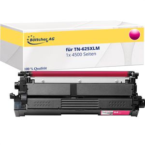 kompatibel für Brother TN-625XLM, 4500 Seiten, magenta