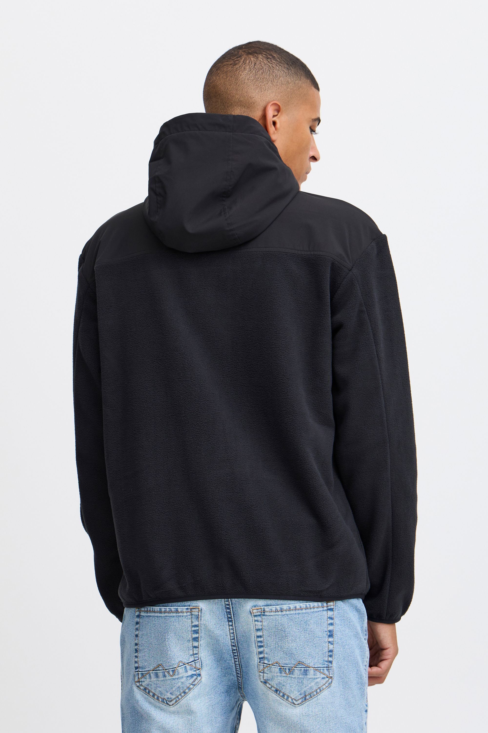 Kapuzenpullover BLEND "Kapuzenpullover BHSweatshirt", Herren, Gr. L, schwarz, Obermaterial: 100% Polyester PES., Pullover Kapuzenpullover