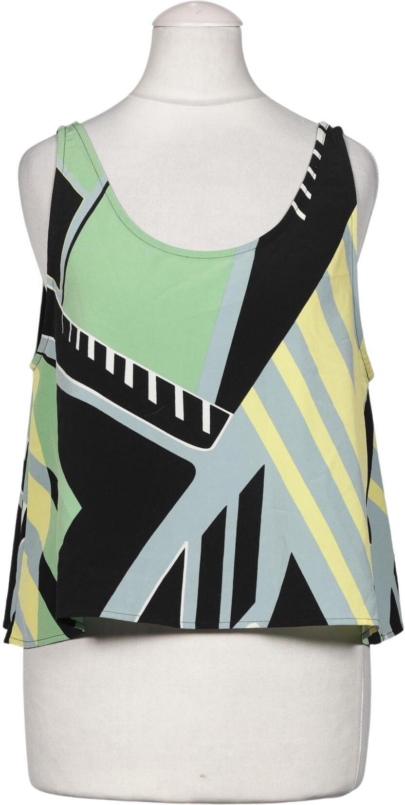 Weekday Damen Bluse, Mehrfarbig, Gr. XS, Synthetik - Second Hand