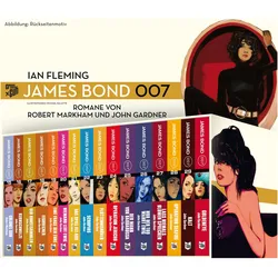 James Bond: Gesamtbox 2: Schuber gefüllt mit den Bänden 15-29 (alle chronologischen Bond-Romane von, Belletristik von John Gardner, Robert Markham