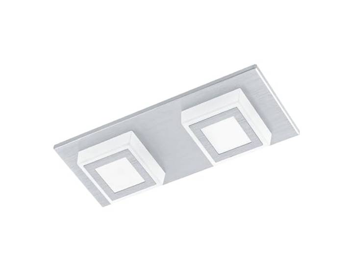 EGLO LED Deckenleuchte Masiano, 2 flammige Deckenlampe