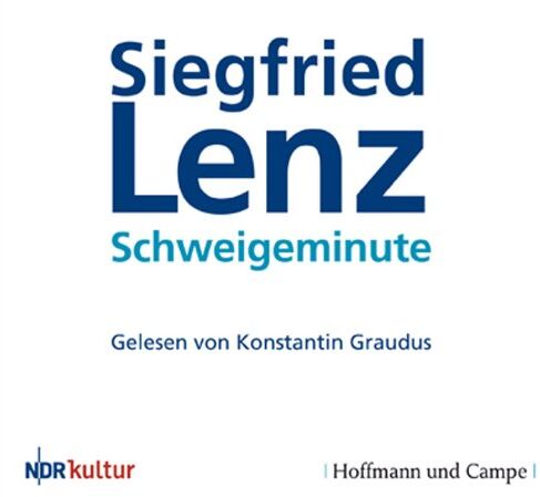 Siegfried Lenz - Schweigeminute (NDR Audio) (2 CDS) - Preis vom 09.10.2026 07:28:09 h