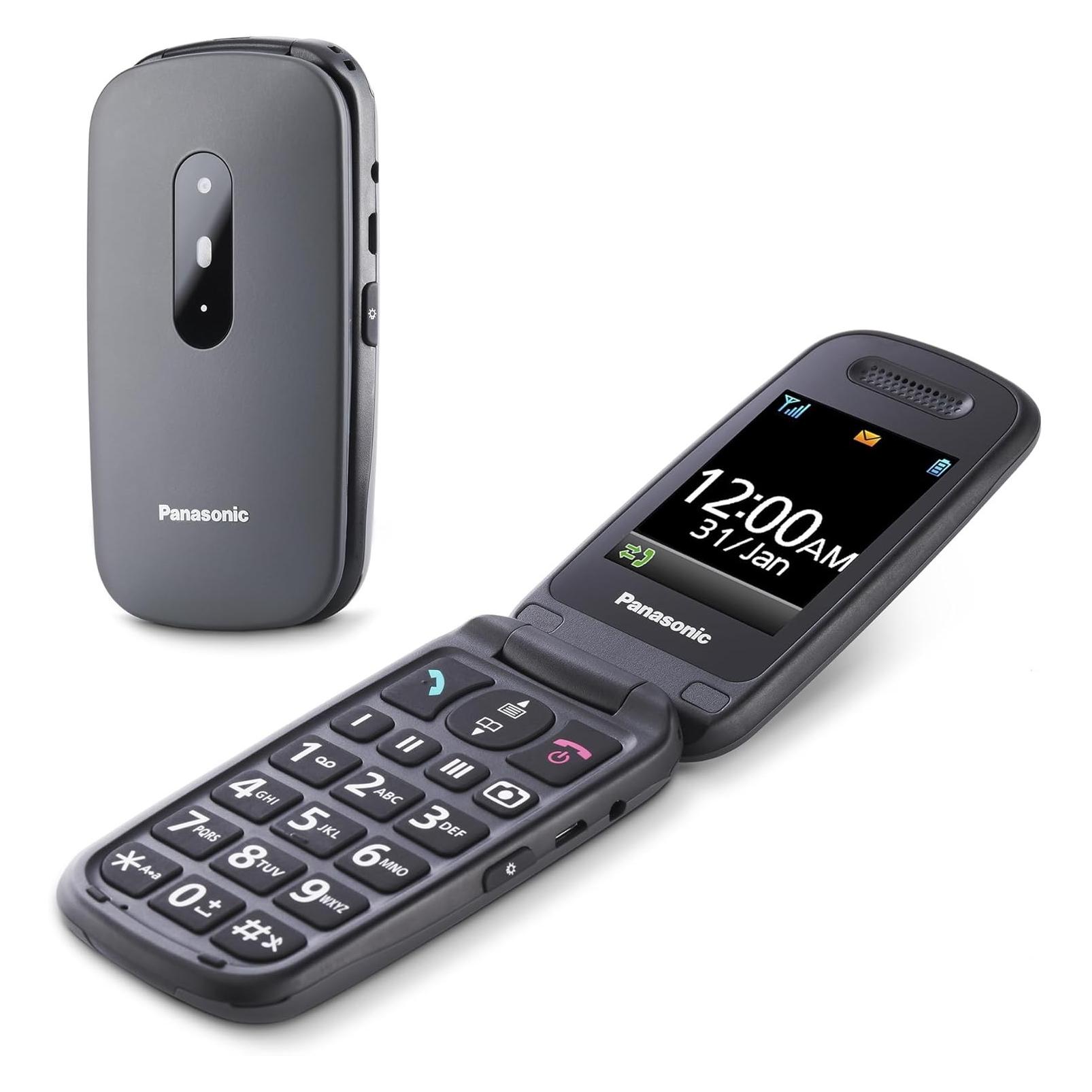 Panasonic KX-TU446EXG 2G (Gray, Grey, Single SIM, 2G) (KX-TU 446 EXG)