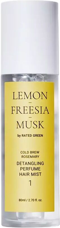 Rated Green Lemon Freesia Musk 01 Detangling Perfume Hair Mist 80 ml