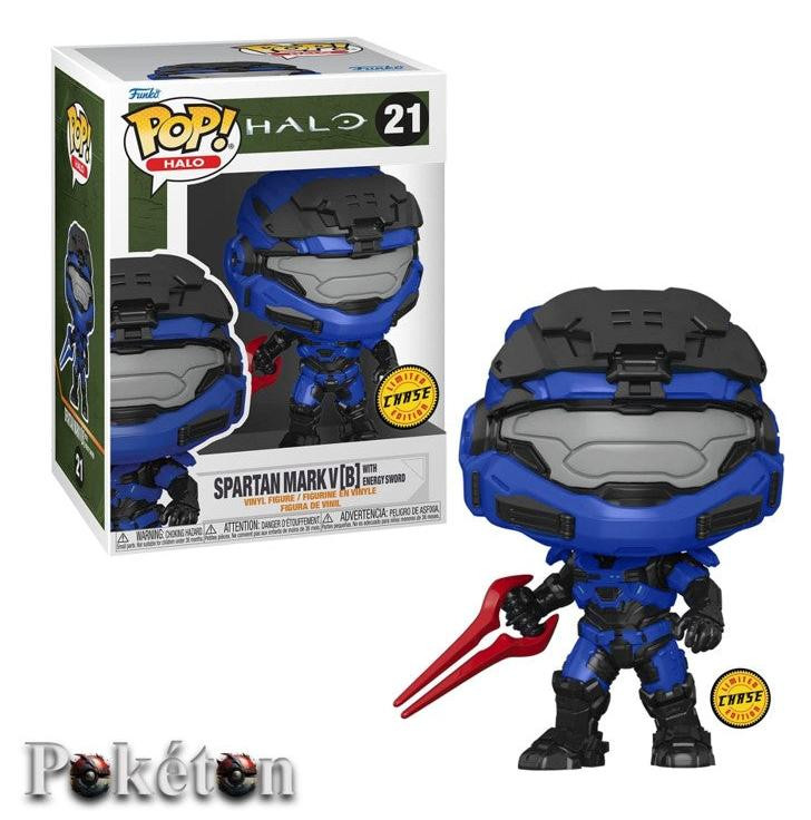 Funko Pop! Halo Spartan Mark V [B] met energiesabel Vinyl figuur