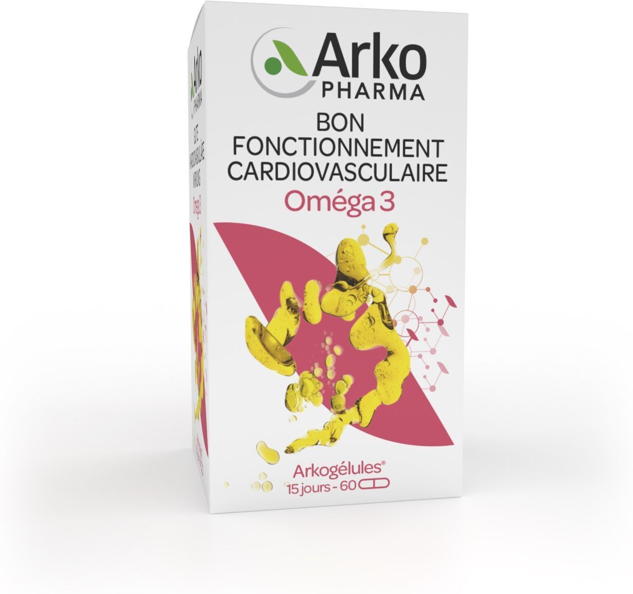 ARKOPHARMA - Arko Omega 3 Origine Marine 60 Gélules