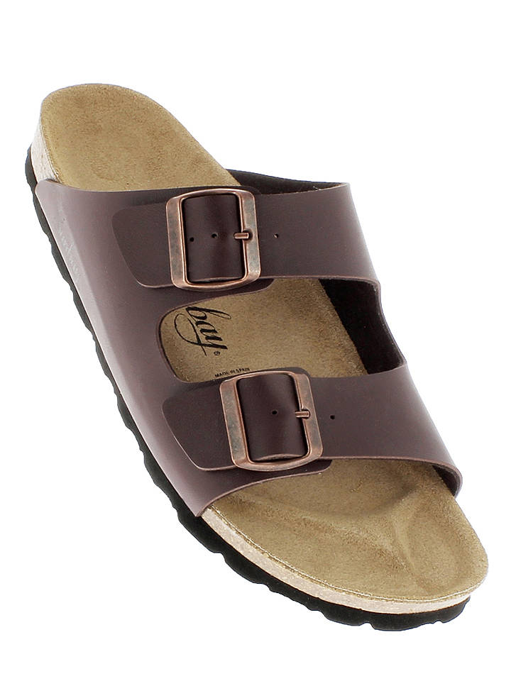 Sunbay Pantoletten "Trefle" in Braun - 44