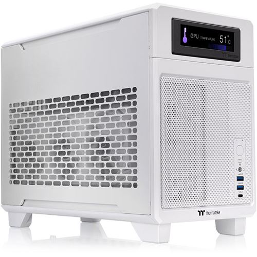 Thermaltake TR100 Snow ITX Tower ohne Netzteil weiss