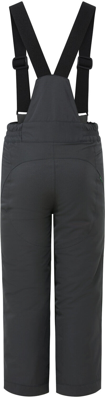 Outdoorhose VAUDE "KIDS SNOW CUP PANTS III", Kinder, Gr. 104, N-Gr, schwarz (graphite), Obermaterial: 100% Polyester. Futter: 100% Polyamid. Wattierung: 100% Polyester, Hosen Outdoorhose, wasserdicht, winddicht, mit robusten Besätzen an Knien und Gesäss g