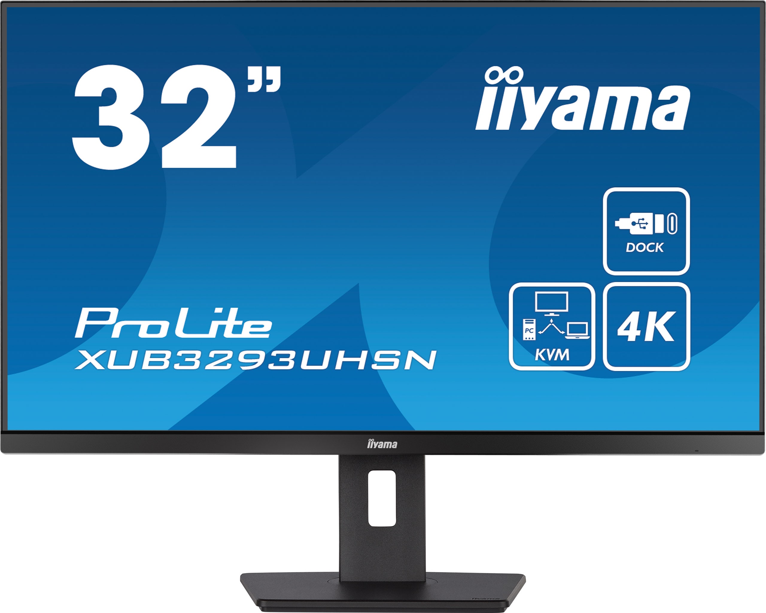 iiyama ProLite XUB3293UHSN-B5 31.5 Zoll 4K (UHD) IPS Panel 16:9 Monitor