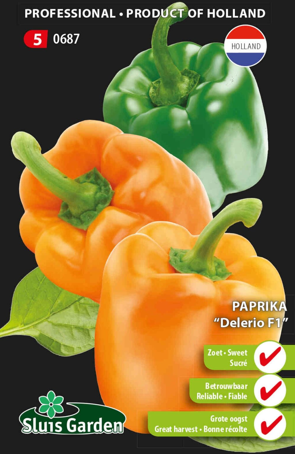 Sluis Garden Paprika Delerio F1 zaden