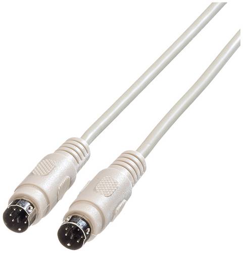 Roline PS/2 Tastatur/Maus Kabel 6.00 m Grau