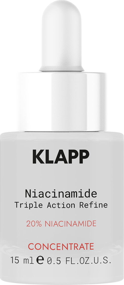 15ml KLAPP Niacinamide Triple Action Refine 20% Niacinamide Concentrate