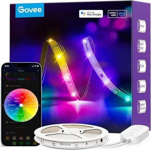 Govee WLAN RGBIC Smart LED PRO Strip - 5 m