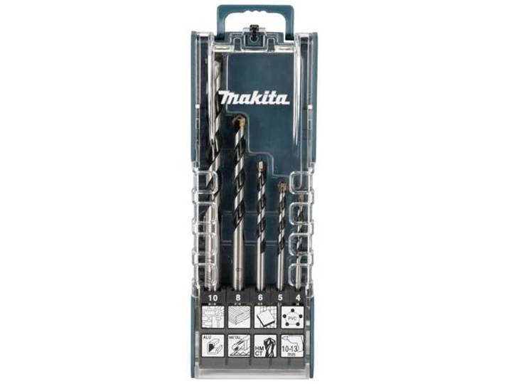 Makita E-14255 5-delige TCT Boor Set Multi