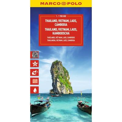 MARCO POLO Reisekarte Thailand, Vietnam 1:1,9 Mio., Sonstige von Marco Polo, MairDuMont, 978-3-575-02340-7