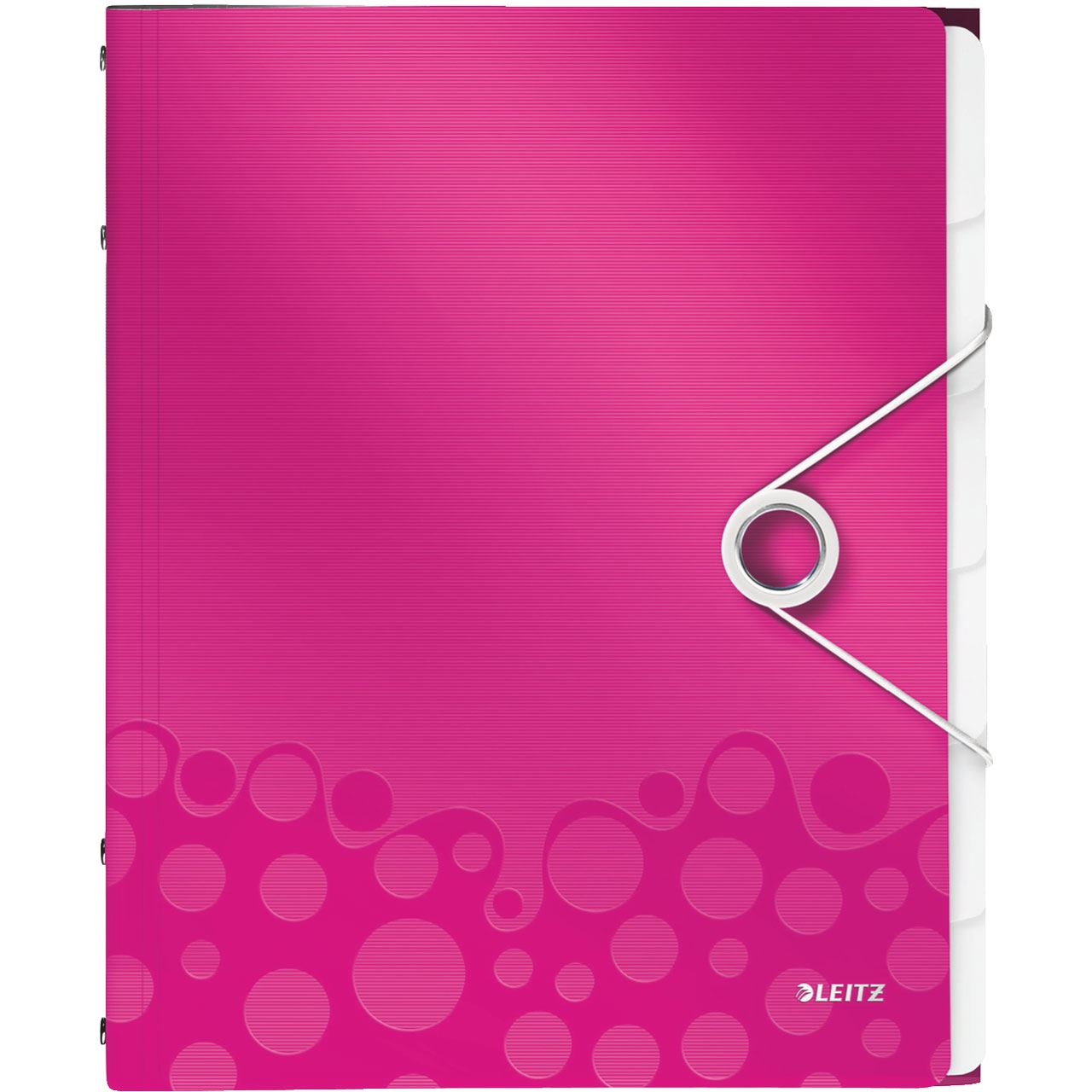 LEITZ Ordnungsmappe WOW 4634 12 Fächer pink